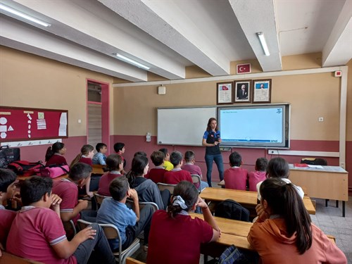 Ödemiş Çaylı Ortaokulu "Afet Farkındalık Eğitimi"