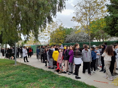 Özel Karşıyaka Uğur Okulları Örnekköy Kampüsü "Afet Farkındalık Eğitimi" 